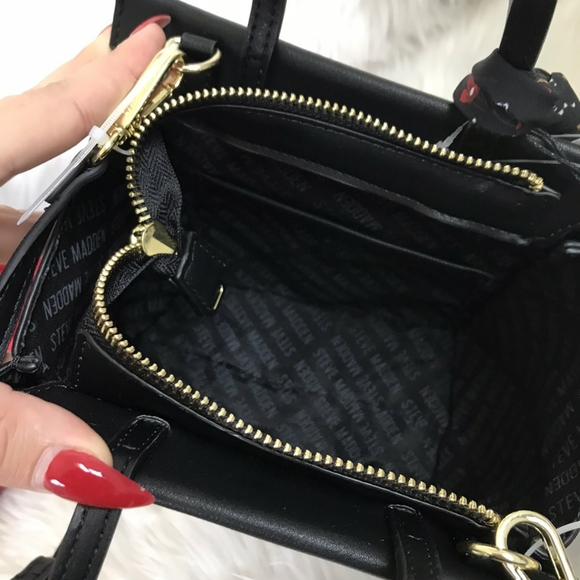 NWT STEVE MADDEN MINI SATCHEL CROSSBODY BAG - Picture 4 of 8
